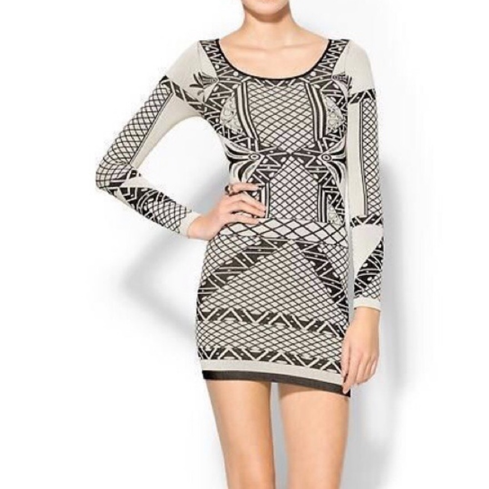 Intimately Free People Bodycon Aztec Pattern Dress